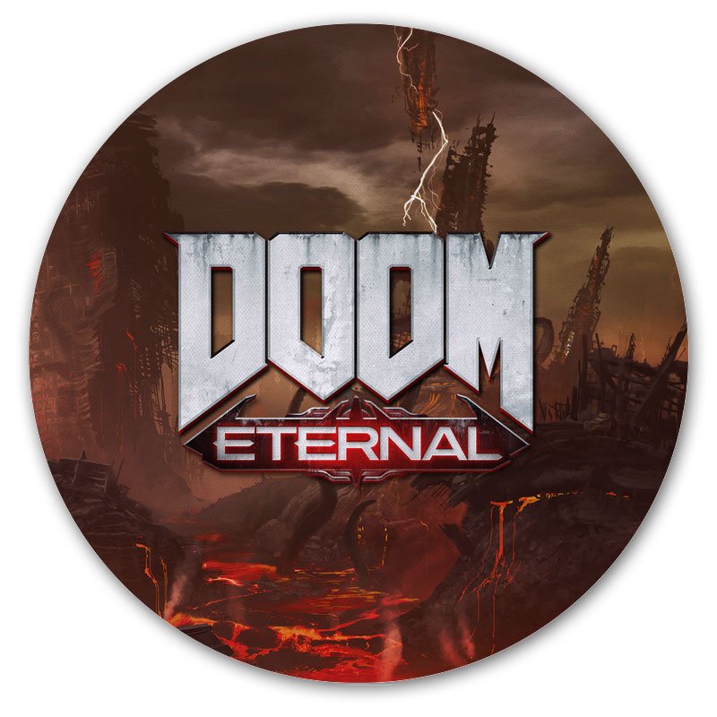 ���������� ������� ������ ��� ����� ������� DOOM Eternal Logo �� ����� � ����� Doom / ������ / ���