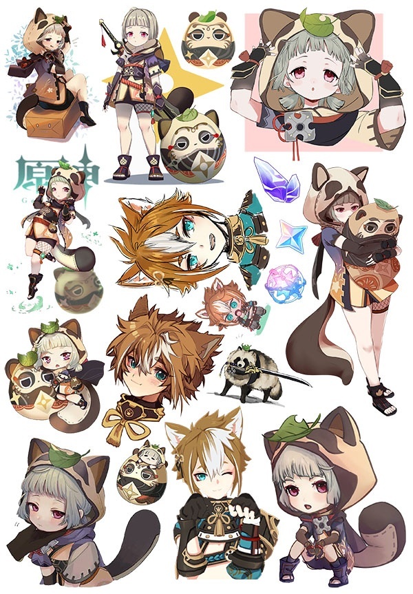 ������� Genshin Impact / Goro & Sayu