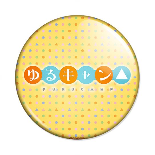 ���������� ������� ������ Yurucamp Logo �� ����� � ����� ������ �� ������ ������� / Yuru Camp / Yurucamp / Yurukyan / Laid-Back Camp