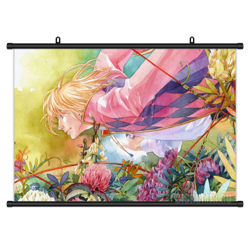     Howl's Moving Castle Watercolor       / Howl no Ugoku Shiro / Howl`s Moving Castle /   
