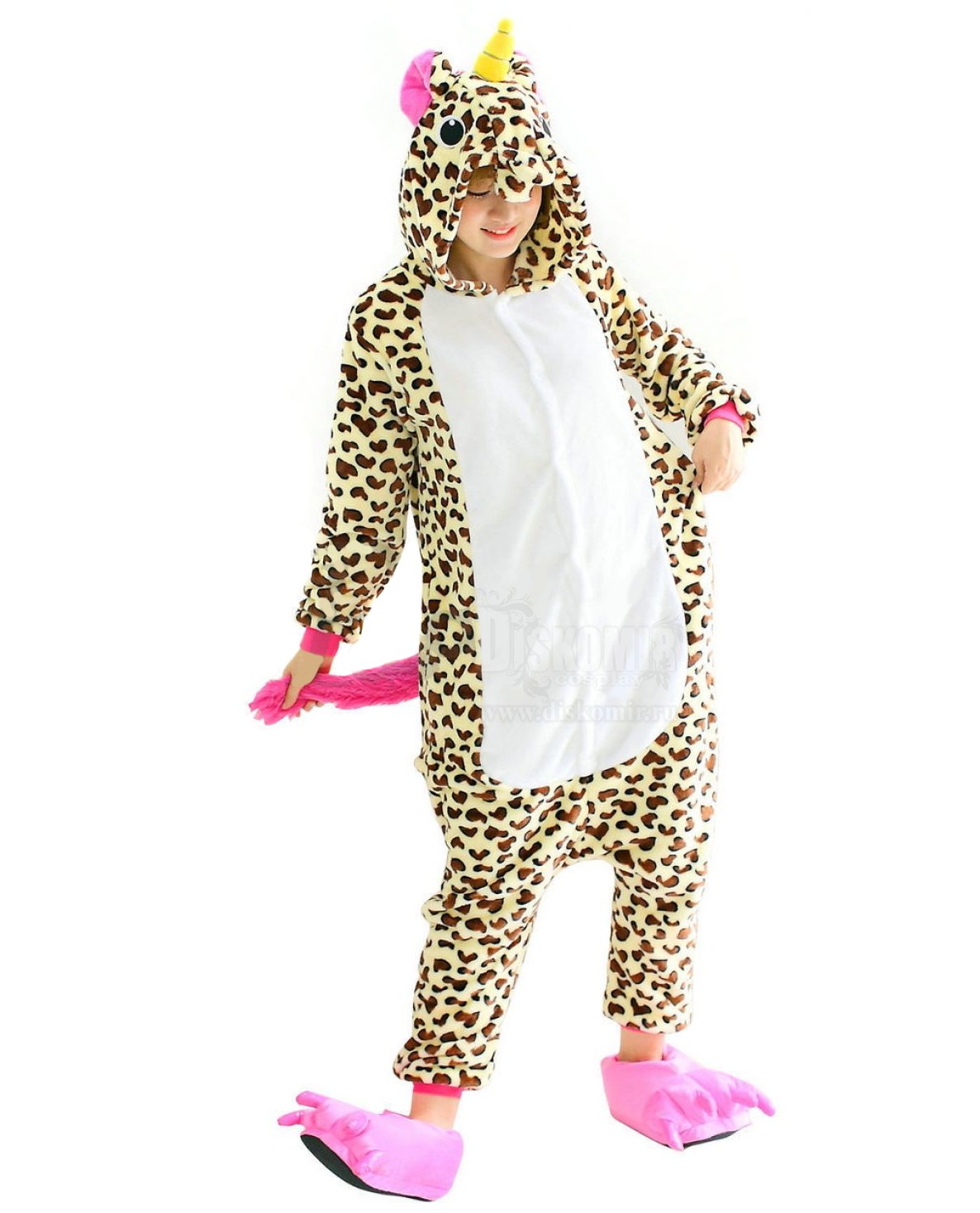 ���������� ������� �������� �������� ����������� / Kigurumi Leopard Unicorn �� ����� � ����� 
