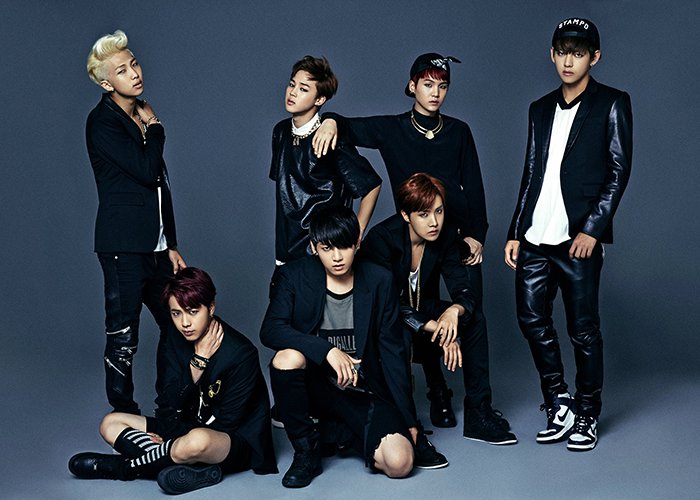 ������ �������� � ����������� ������ BTS - Bangtan Boys