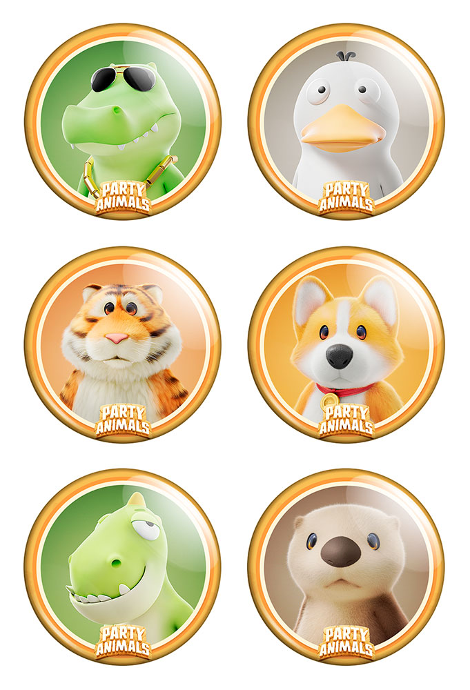 ����� ������� ������� Party Animals No.4