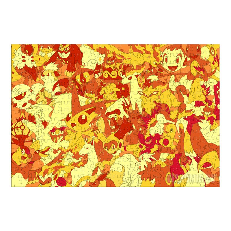 ���� Pokemon - Fire pokemon (������ A3, 252 ������)