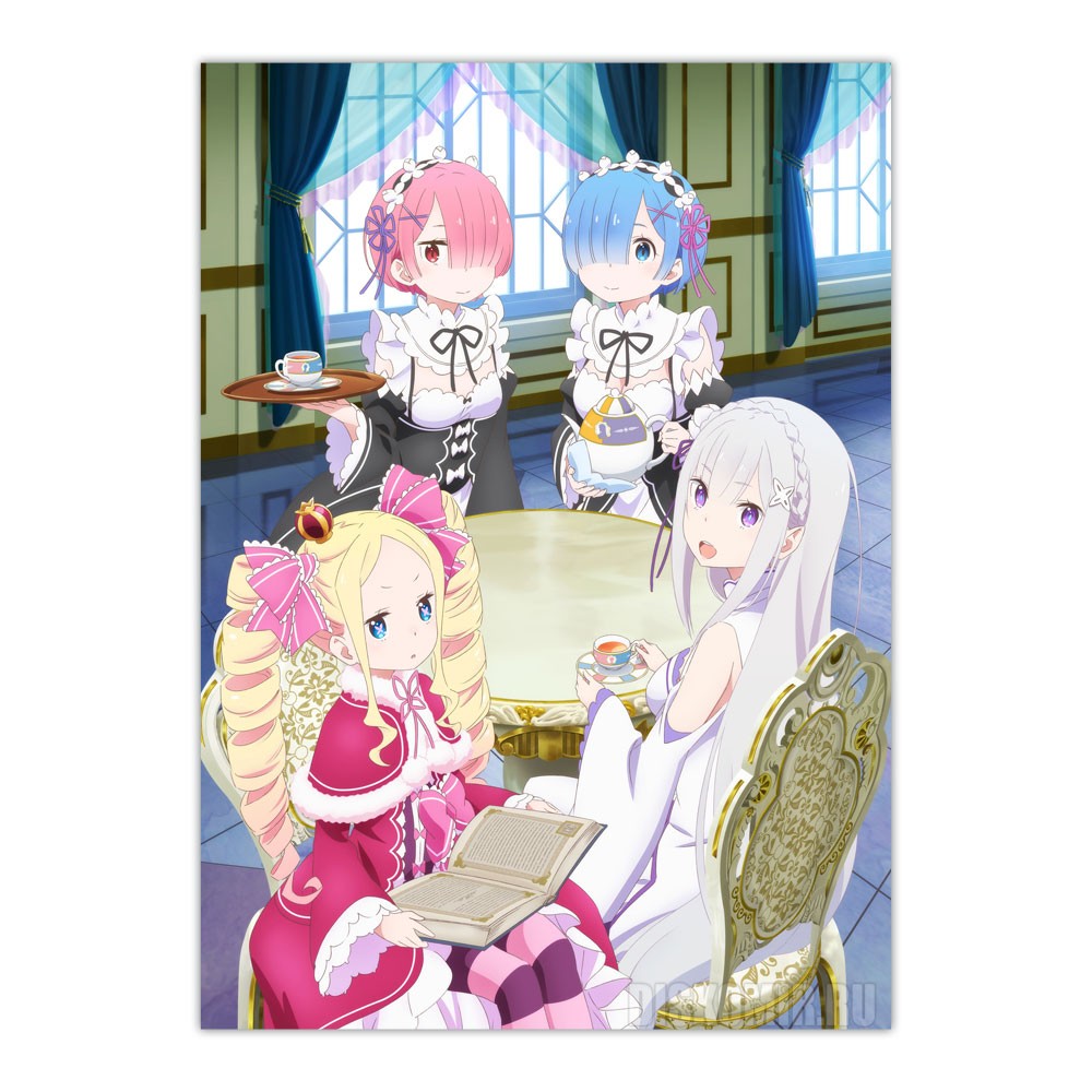 ������ �������� ����� � �������������� ���� � ���� - Beatrice, Rem, Ram � Emilia
