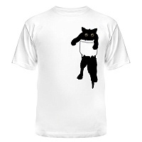 �������� "Hang loose cat pocket art"
