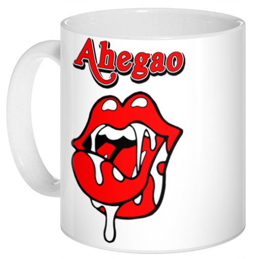 ���������� ������� ������ Ahegao Logo (Rolling Stone Ver.) �� ����� � ����� ������ / Ahegao / O-Face / ������