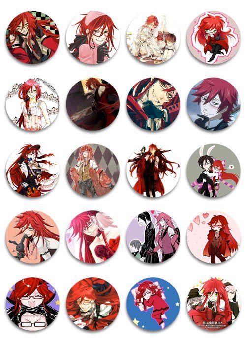 ����� ������� Kuroshitsuji Grell Sutcliff