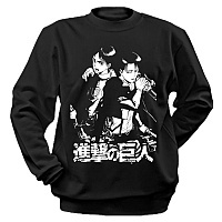  Attack on Titan Levi and Eren