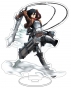   Attack on Titan -   3 (Mikasa Art 3)