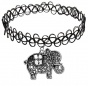 ����-����� Tattoo Choker ������ � ������� ������� ����
