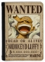 ������� �� ������� One Piece - Luffy Wanted Poster