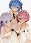 ������ �������� ����� � �������������� ���� � ���� - Rem, Ram � Emilia