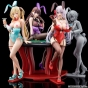 ������� 1/6 scaled pre-painted figure of The Demon Sword Master of Excalibur Academy Riselia Ray Crystalia wearing crimson bunny costume with Nip Slip Gimmick System Pack
