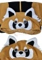    ( ) / Hoodie Kigurumi Coon (Red Panda)