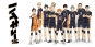 ���������� ������� ��� ���� Haikyuu!! Karasuno Team