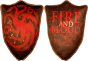  Pillow: Game of Thrones - House of Targaryen Dragon Sigil