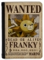 ������� �� ������� One Piece - Franky Wanted Poster