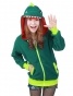     / Hoodie Kigurumi Green Dinosaur