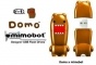 Domo Kun: Brown Domo Mimobot 2GB USB Flashdrive