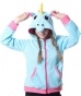     / Hoodies Blue Unicorn