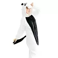 Посмотреть маленькое фото Кигуруми Единорог Черный с Белым / Kigurumi Unicorn Black White Фотография маленькая Кигуруми Единорог Черный с Белым / Kigurumi Unicorn Black White из аниме