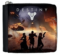 Фотография маленькая Кошелек на молнии с отделением для мелочи "Destiny" Logo из аниме Destiny / Судьба / Дестини